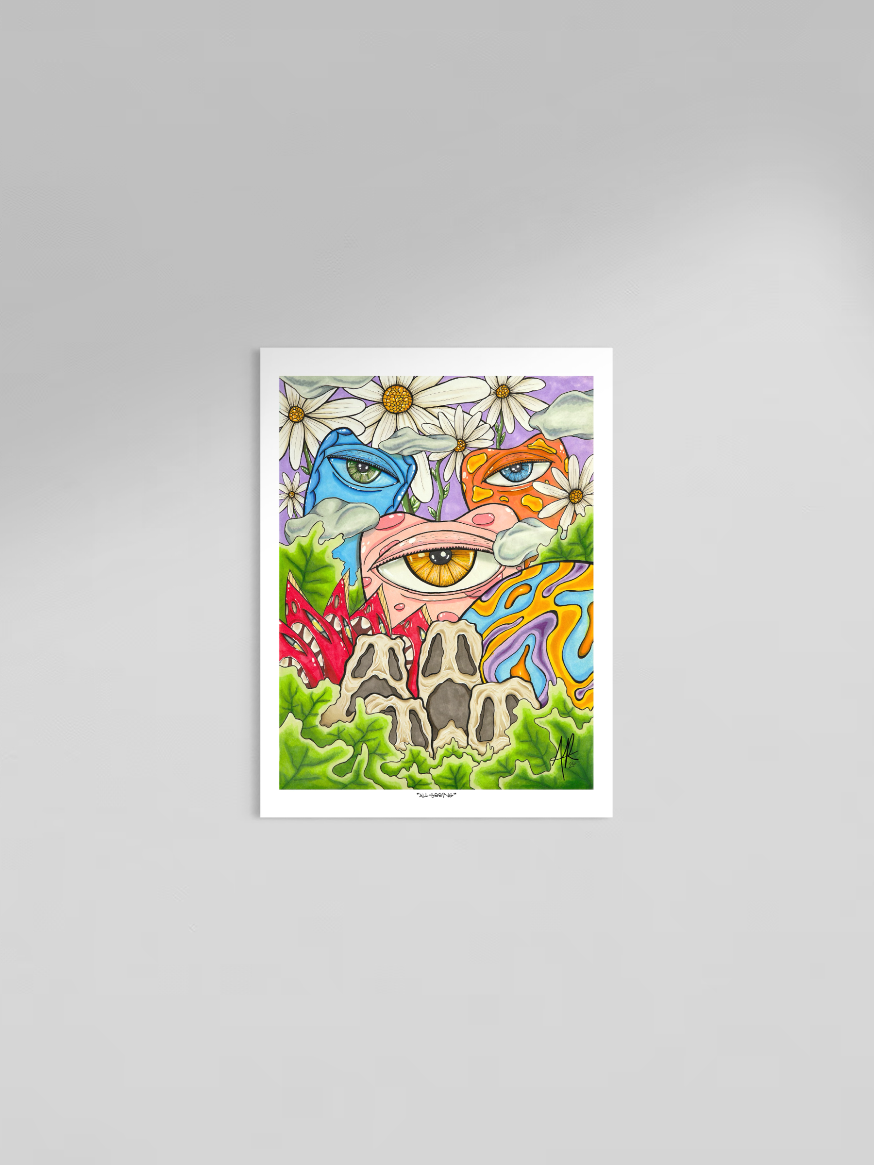 "All-Seeing" Print (Unframed)
