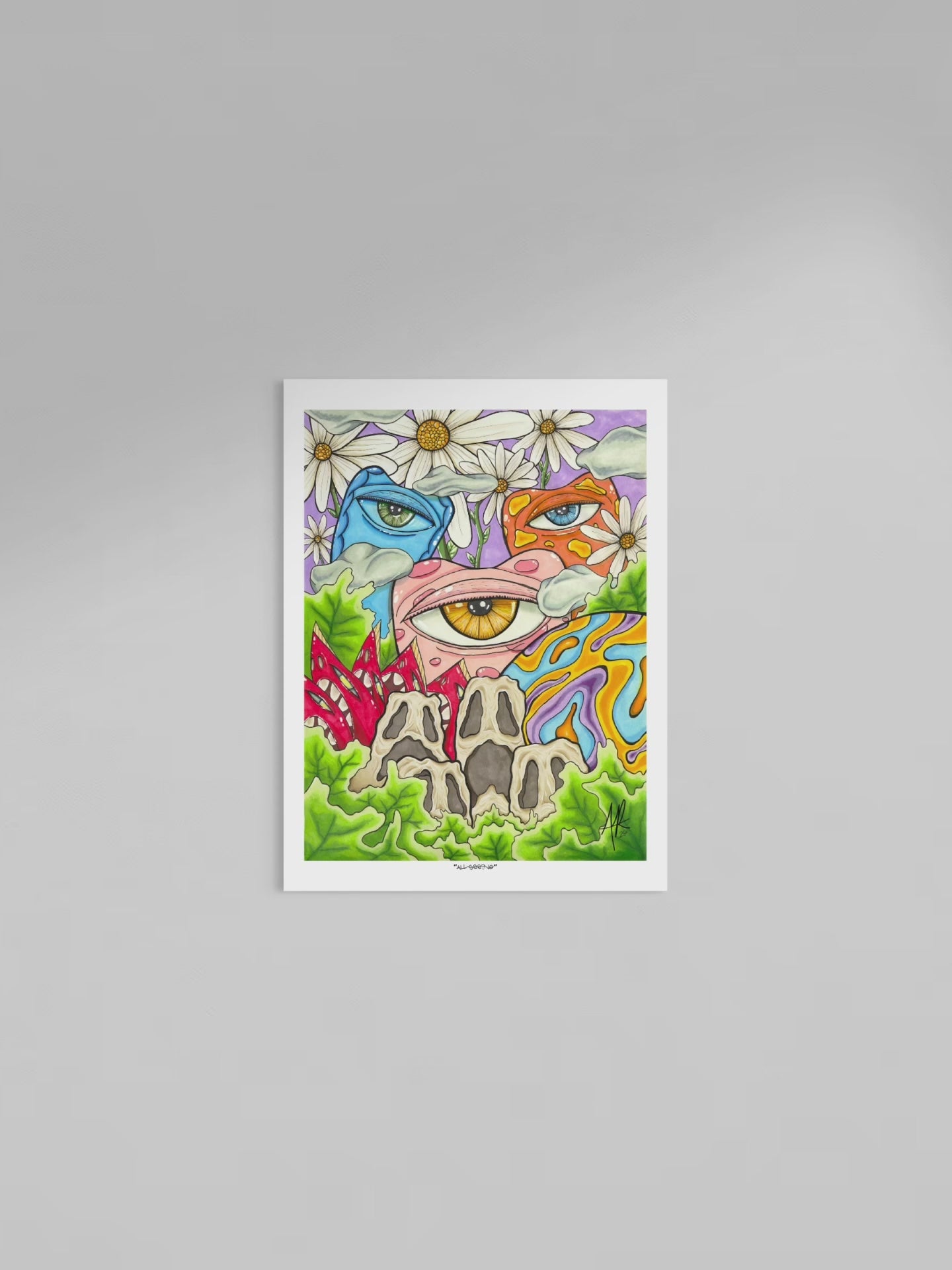 "All-Seeing" Print (Unframed)