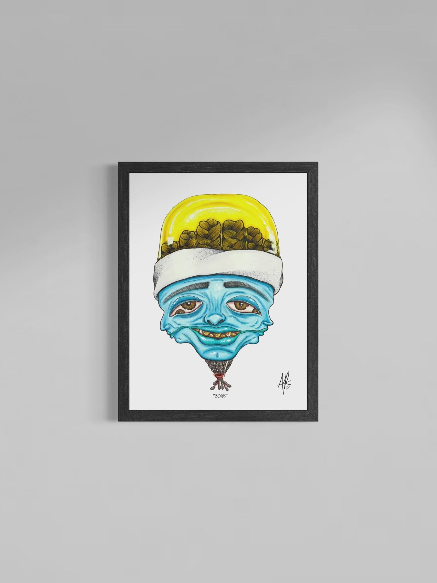 "3026" Print (Framed)